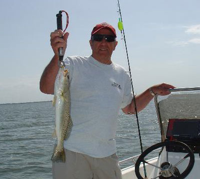 Dale with a nice trout